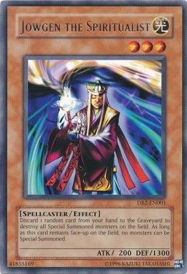SJ Jowgen the Spiritualist - DB2-EN001 - Rare Dark Beginning 2 DB2