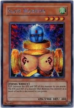 SJ Slate Warrior - WC4-003 - Secret Rare Yu-Gi-Oh! Promo Cards