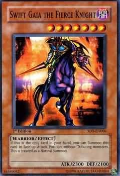 SJ Swift Gaia the Fierce Knight - SD5-EN006 - Common 1st Edition Structure Deck: Warrior&#39;s Triumph 1st Edition Singles