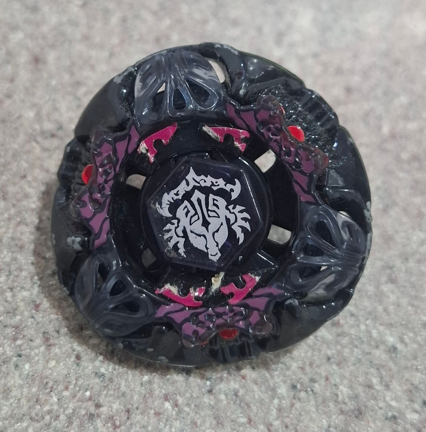 BAFV1 Beyblade Negro Gravity Perseus
