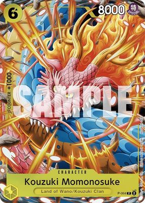 (Membresia) BAF1 Kouzuki Momonosuke (Event Pack Vol. 4) - One Piece Promotion Cards (OP-PR) One Piece Promotion Cards