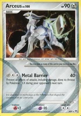 SJ Arceus - AR9 - Holo Rare Platinum: Arceus Singles