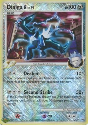 SJ Dialga G - 7/127 - League Promo Pokemon Championship/League/Organized Play Promos