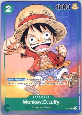SJ Monkey.D.Luffy (Anime Expo 2023) - P-037 - Promo All One Piece Promos
