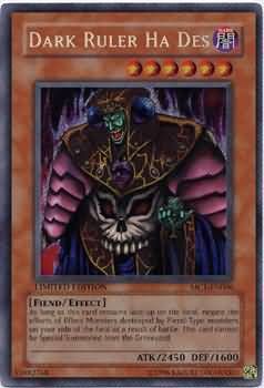SJ Dark Ruler Ha Des - MC1-EN006 - Secret Rare Yu-Gi-Oh! Promo Cards