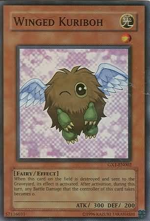 SJ Winged Kuriboh (Winking) - GX1-EN002 - Super Rare Yu-Gi-Oh! Promo Cards