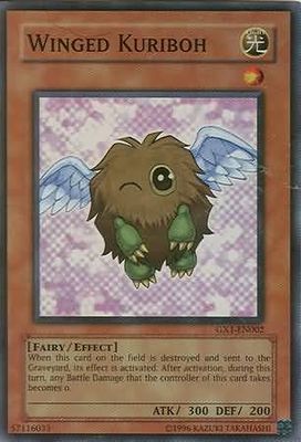 SJ Winged Kuriboh (Winking) - GX1-EN002 - Super Rare Yu-Gi-Oh! Promo Cards