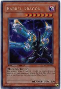 SJ Barrel Dragon - MC1-EN002 - Secret Rare Yu-Gi-Oh! Promo Cards