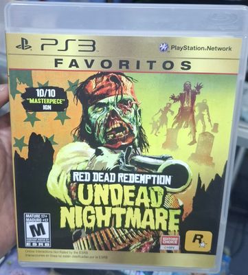 BAF1 Red Dead Redemption Undead Nightmare Playstation 3 Usado Completo