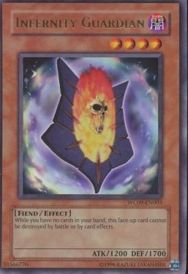 SJ Infernity Guardian - WC09-EN003 - Ultra Rare Yu-Gi-Oh! Promo Cards