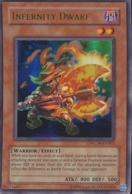SJ Infernity Dwarf - WC09-EN002 - Ultra Rare Yu-Gi-Oh! Promo Cards