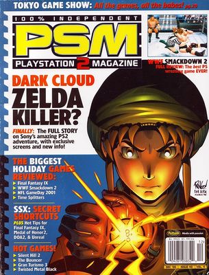 NELA-r, PSM Issue 40 Revista Gamer Zelda Cover 2000