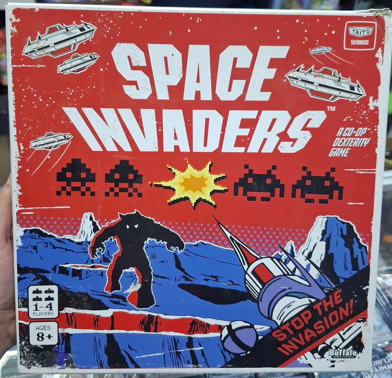 BAF1 Space Invaders Juego de Mesa Usado Completo
