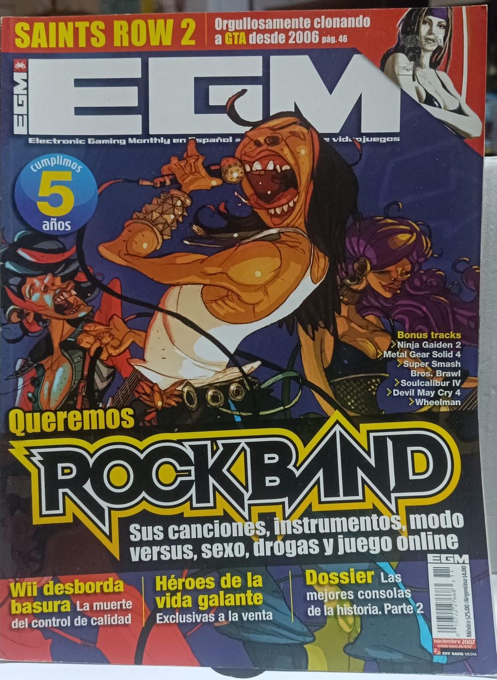 NELA-r, EGM Año 5 Numero 11 Rock Band