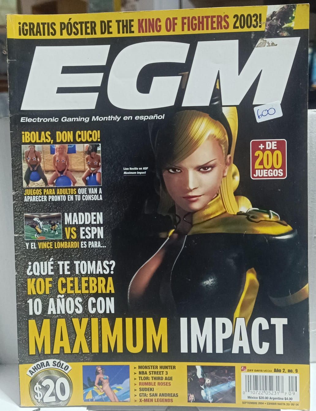 NELA-r, EGM Año 2 Numero 9 Maximum Impact