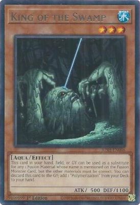 SJ King of the Swamp - JUSH-EN046 - Rare 1st Edition Justice Hunters 1st Edition Singles