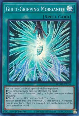 SJ Guilt-Gripping Morganite - DUAD-EN070 - Super Rare 1st Edition Duelist&#39;s Advance 1st Edition Singles (Espanol)