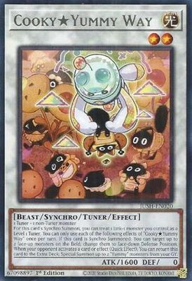 SJ CookyYummy Way - JUSH-EN020 - Rare 1st Edition Justice Hunters 1st Edition Singles