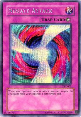 SJ Negate Attack (The Sacred Cards) - Yu-Gi-Oh! Video Game Promotional Cards (VDP) Yu-Gi-Oh! Video Game Promotional Cards TSC-003 Secret Rare