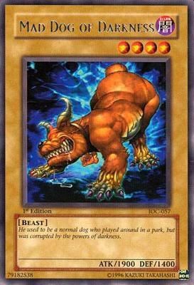 SJ Mad Dog of Darkness - Invasion of Chaos (IOC) Invasion of Chaos IOC-057 Rare
