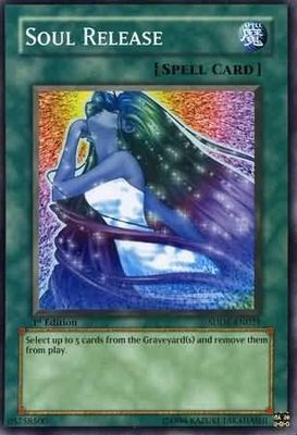 SJ Soul Release [1st Edition] SDDE-EN021 YuGiOh Structure Deck: The Dark Emperor Common