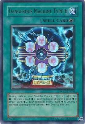 SJ Dangerous Machine Type-6 LODT-EN096 YuGiOh Light of Destruction Ultra Rare