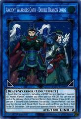 SJ Ancient Warriors Oath - Double Dragon Lords [1st Edition] ROTD-EN048 YuGiOh Rise of the Duelist Super Rare