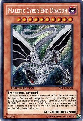 SJ Malefic Cyber End Dragon YMP1-EN004 YuGiOh 3D Bonds Beyond Time Movie Pack Secret Rare