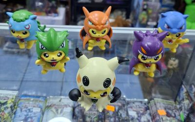 BAF1 Set Pikachu Figuras Cosplay Pokemon Figuras