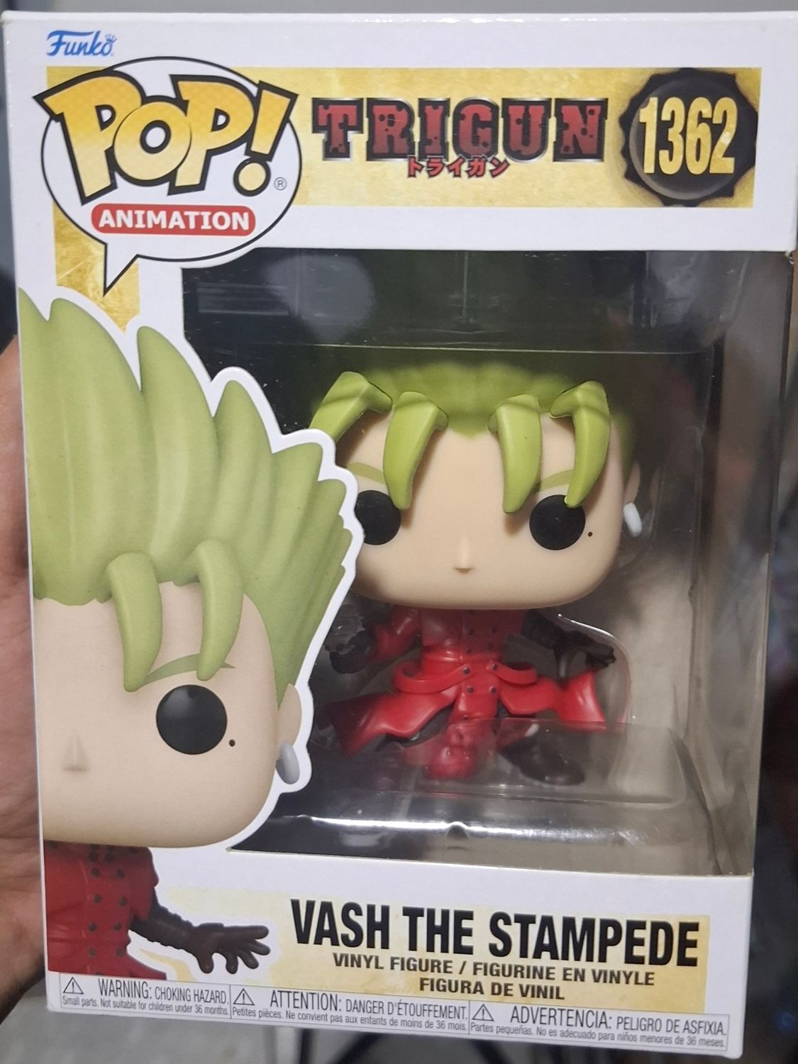 BAF1 Vash Figura The Stampede 1362 Trigun Figura