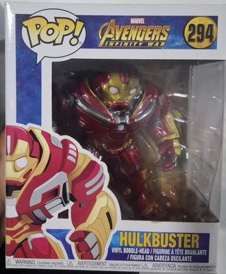 BAF1 Hulkbuster Figura Funko Pop 294 Avengers Infinity War 6 Pulgadas