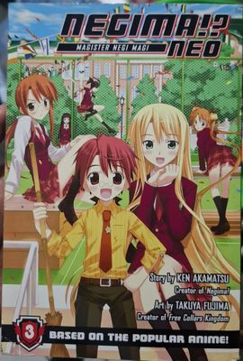 BAF1 Negima Neo Manga Volumen 3 Ingles