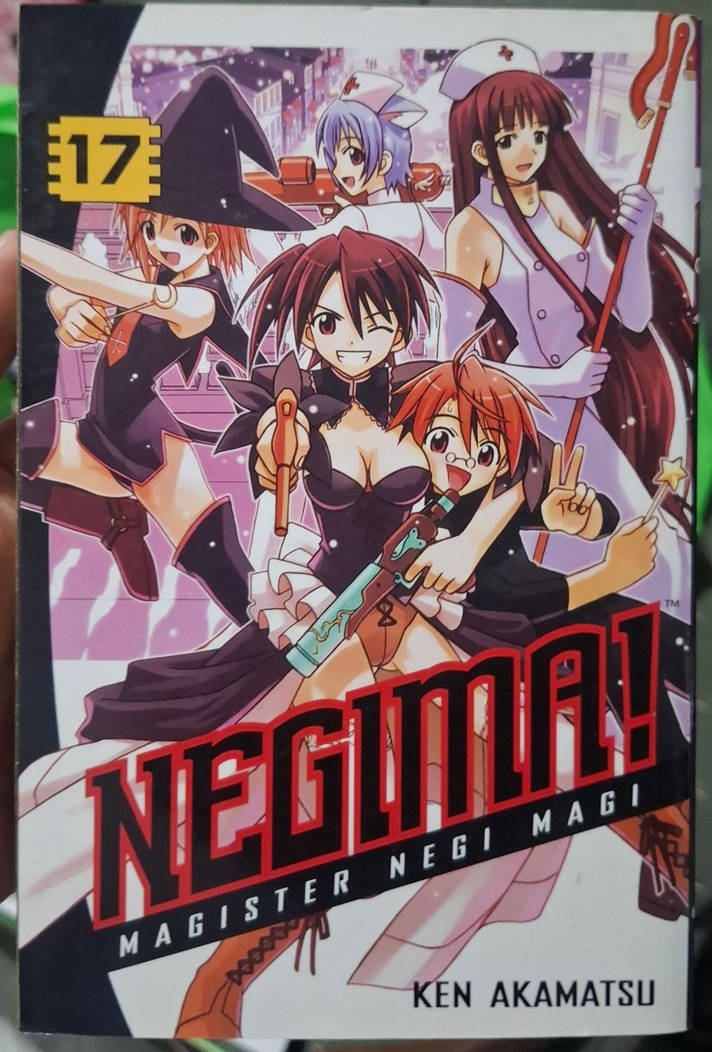 BAF1 Negima Manga Volumen 17 Ingles