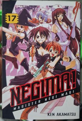 BAF1 Negima Manga Volumen 17 Ingles