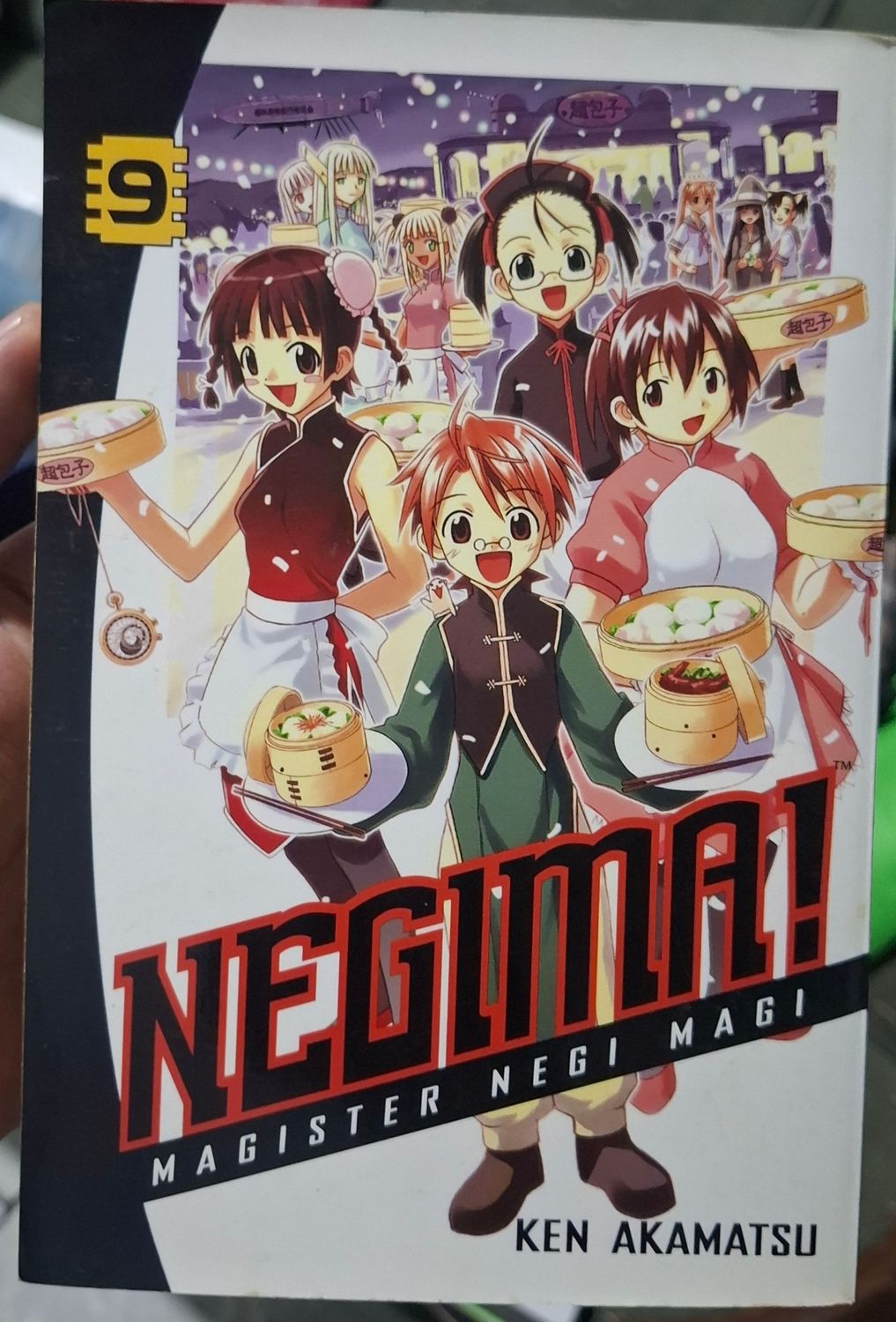 BAF1 Negima Manga Volumen 9 Ingles