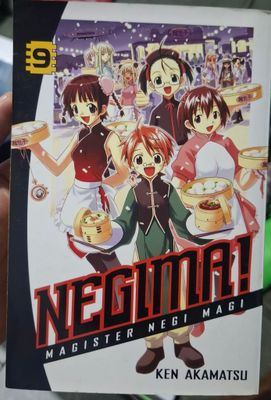 BAF1 Negima Manga Volumen 9 Ingles