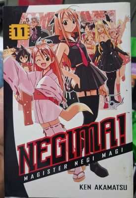 BAF1 Negima Manga Volumen 11 Ingles