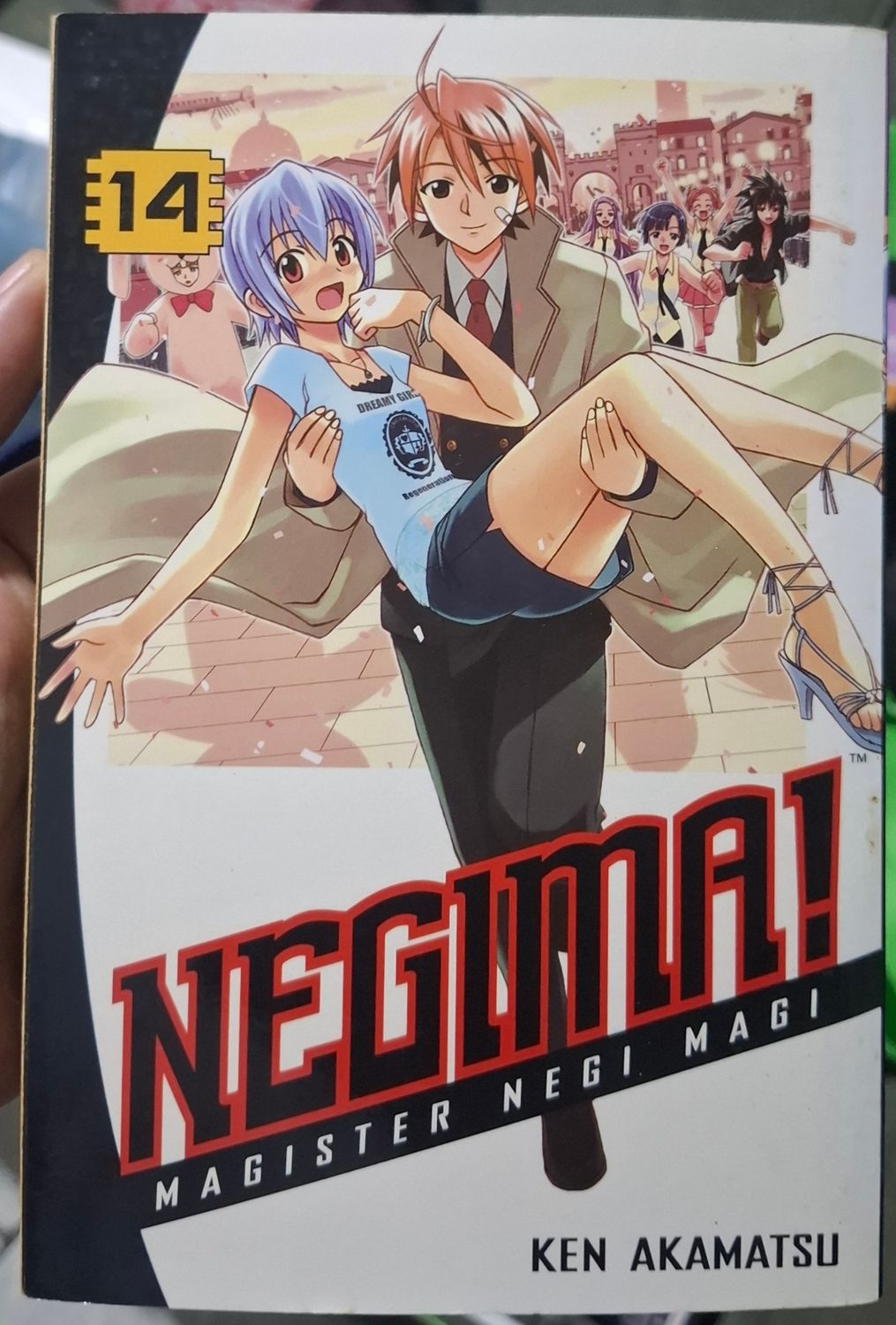 BAF1 Negima Manga Volumen 14 Ingles