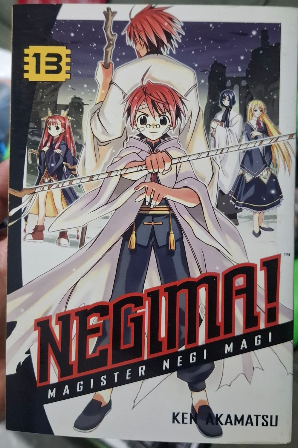 BAF1 Negima Manga Volumen 13 Ingles