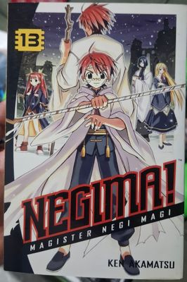 BAF1 Negima Manga Volumen 13 Ingles