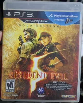 BAF1 Resident Evil 5 Gold Edition Playstation 3 Usado Completo