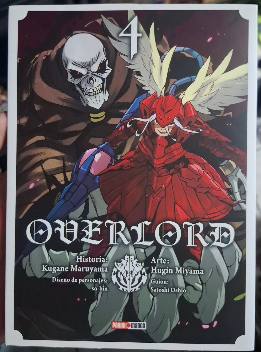 BAF1 Overlord Manga Volumen 4 Espanol Panini