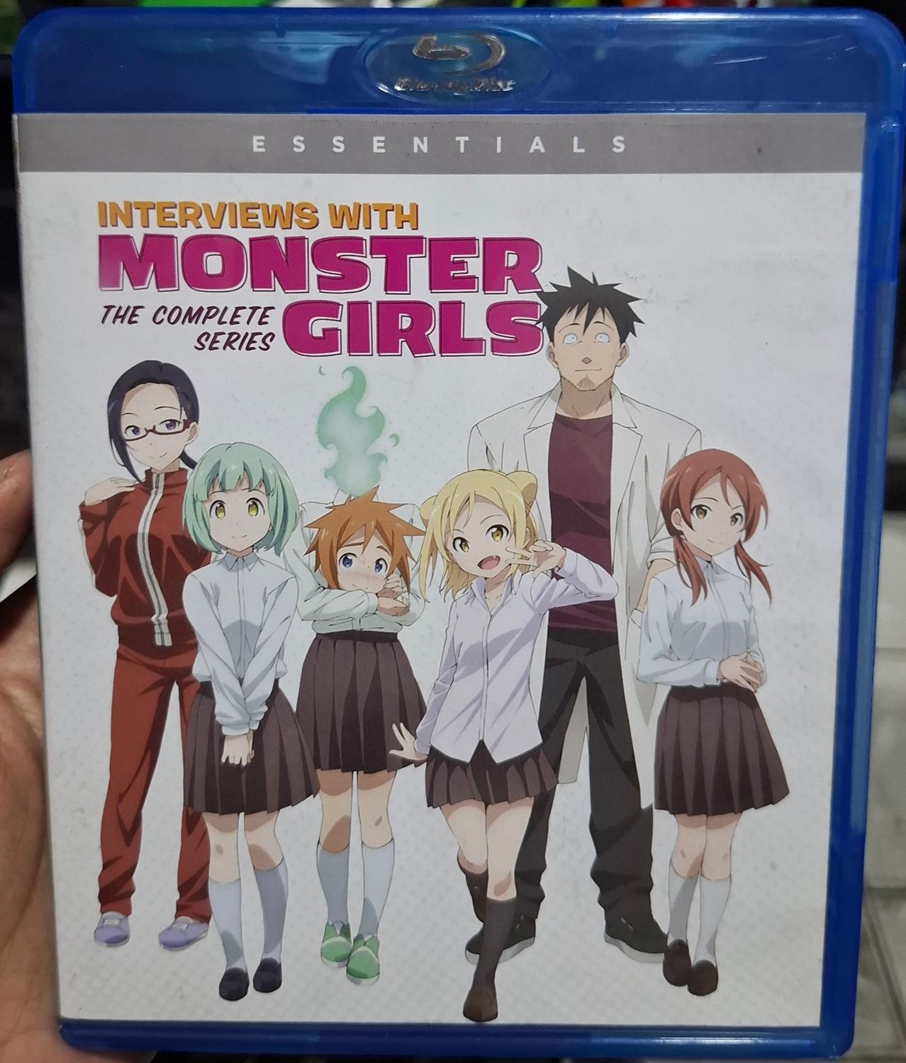 BAF1 Interviews with Monster Girls The Complete Series Blu Ray Original Usado Completo