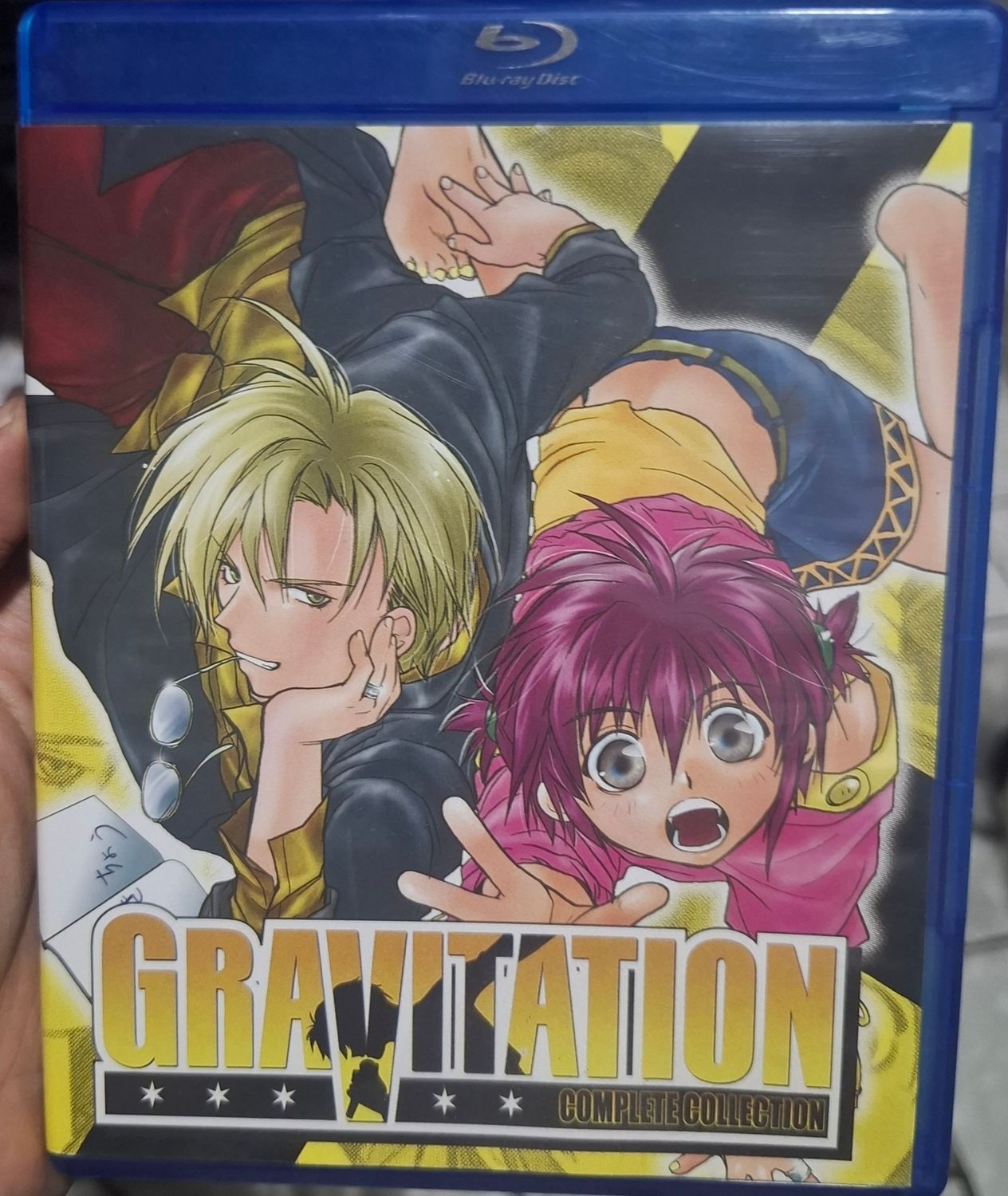 BAF1 Gravitation Anime Blu Ray Original Usado Completo