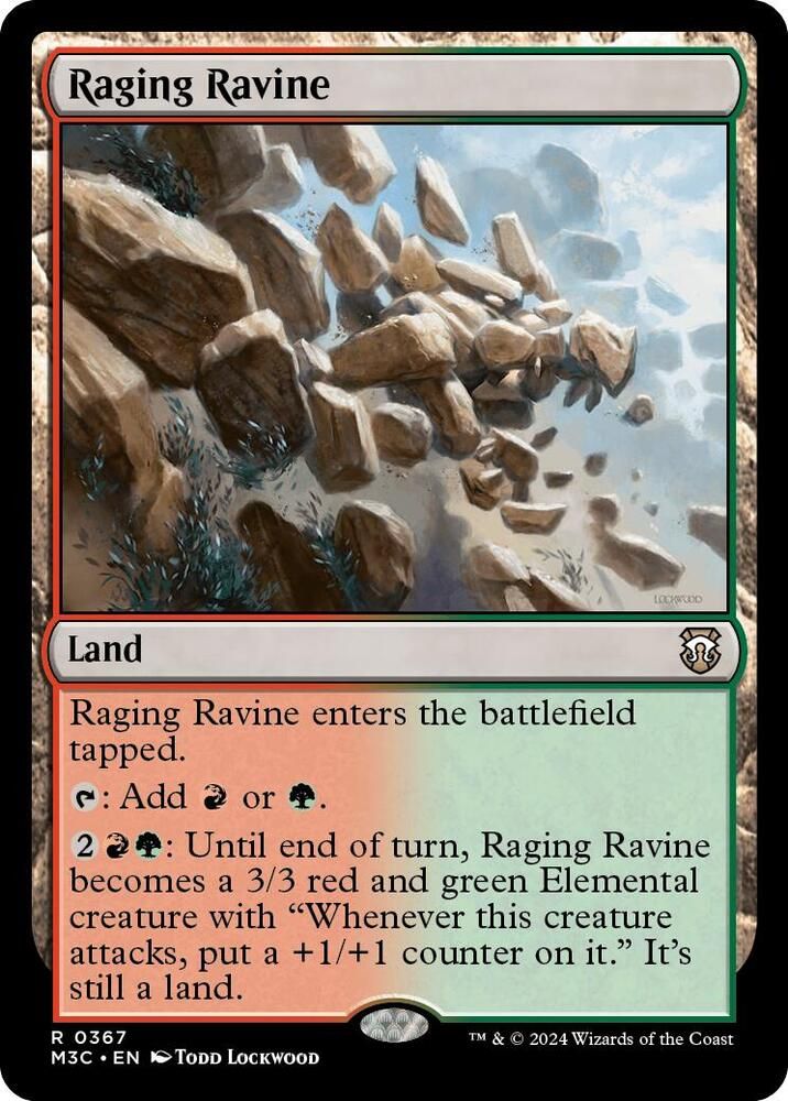SJ Raging Ravine - Commander: Modern Horizons 3 (M3C) Commander: Modern Horizons 3