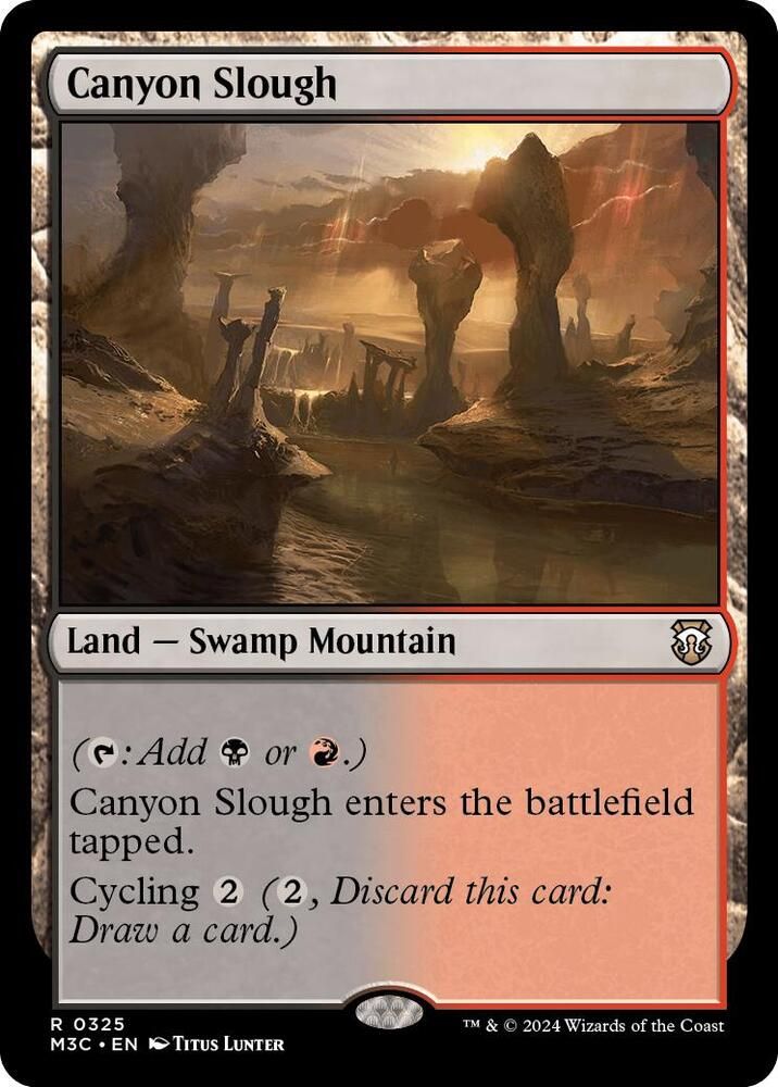 SJ Canyon Slough - Commander: Modern Horizons 3 (M3C) Commander: Modern Horizons 3