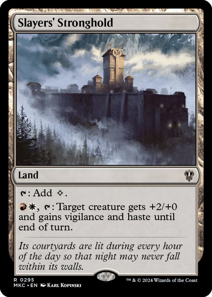SJ Slayers&#39; Stronghold - Commander: Murders at Karlov Manor (MKC) Commander: Murders at Karlov Manor