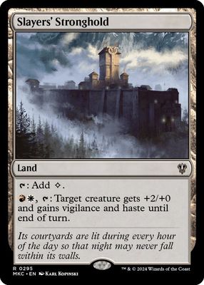 SJ Slayers&#39; Stronghold - Commander: Murders at Karlov Manor (MKC) Commander: Murders at Karlov Manor