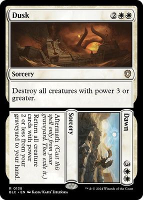 SJ Dusk // Dawn - Commander: Bloomburrow (BLC) Commander: Bloomburrow
