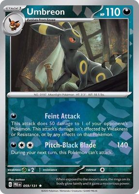 SJ Umbreon (Poke Ball Pattern) - SV: Prismatic Evolutions (PRE) SV: Prismatic Evolutions Foil